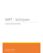 MRT Schrijven verkorte deeltijd