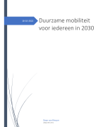 Mijn visie - 2030