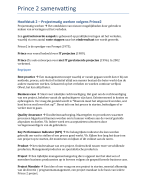 Prince 2 samenvatting met keywords