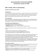Mens & Samenleving samenvatting READER Windesheim