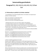 Samenvatting: Geschiedeniswerkplaats Historisch Overzicht paragraaf  21, 32, 33, 41, 43, 45, 51, 53 en 54 