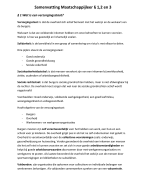 Samenvatting: Thema's Maatschappijleer hoofdstuk 5 paragraaf 1 t/m 3 Verzorgingsstaat