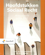 Samenvatting Hoofdstukken Sociaal Recht