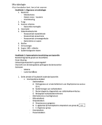 samenvatting van microbiologie