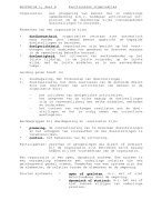 Samenvatting administratieve organisatie DEEL A t/m hoofdstuk 6