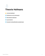 Sammenvatting Hematologie 2: Lessen van Hofmans