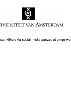 Scriptie Netflix eindcijfer 9