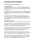 Samenvatting thema's maatschappijleer Rechtsstaat + Wat is maatschappijleer?