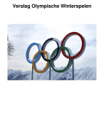 Werkstuk Olympische winterspelen