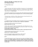 Samenvatting van Frans boekje Monsieur Ibrahim et les fleurs du Coran leesbegeleidingsvragen met antwoorden 