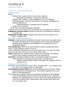 Samenvatting BGG deeltentamen 2: H9 + H11 t/m H15