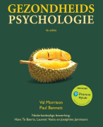 Paper Gezondheidspsychologie jaar 2 incl. beoordeling docent. Cijfer: 7.8