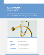 KVS IVT/GVT cluster A, B en E