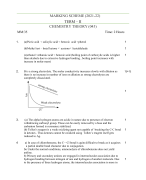Chemistry Experiment Ideas