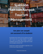 Plan van aanpak: Tourism Management / Toerisme | Sjabloon | Template