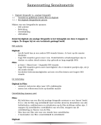 Samenvatting Sensitometrie