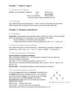 Logic and set theory for P&T