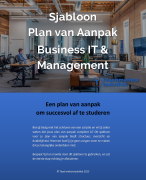 Plan van aanpak: Business IT & Management | Sjabloon | Template