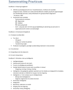 Praticum I Samenvatting