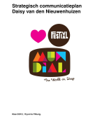 Strategisch communicatieplan Festival Mundial