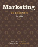 samenvatting Marketing de Essentie van Phillip Kotler