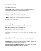 Samenvatting economie 