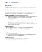 Samenvatting Leerboek Gezondheidsrecht, P Engberts