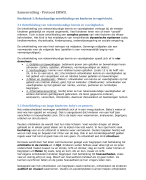 Samenvatting Protocol ERWD