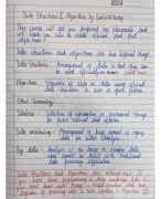 DSA complete hand written notes 
