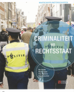 Maatschappijwetenschappen Criminaliteit & Rechtsstaat: hoofdstuk 5 t/m 7