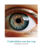 Een samenvatting van de oogonderdelen en hun functies voor 3de middelbaar biologie
