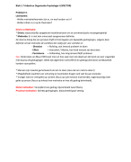 Psychologie Probleem 7