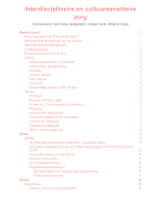 Volledige samenvatting interdisciplinaire en cultuursensitieve zorg 2022-2023