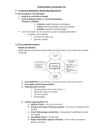 Samenvatting (industriële) productie S4