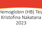 how to conduct a hemoglobin test