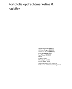 Marketing & Logistiek opdracht