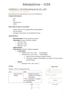 Metabolisme – 1VDK