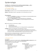 Epidemiologie - 2VDK