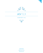 AIV Fysiotherapie blok 1.1