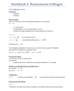 Harmonische Trillingen 