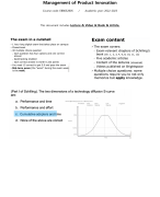 Management of Product Innovation