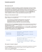 economie examenstof in- en export 