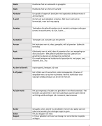 Keukentechnologieën - begrippenlijst - 1VDK