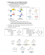 Samenvatting: Moleculaire biologie 