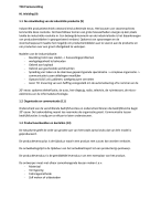 TEC2 Technische Bedrijfskunde samenvatting