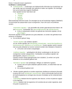 samenvatting (zomer)examen biologie 4e middelbaar 2u (waco)