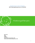 interventie plan ADHD 