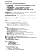 organisatiekunde basis aantekeningen