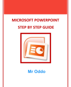 A Complete Guide to MICROSOFT POWERPOINT
