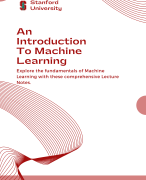 A Introduction to Machine Learning, Stanford University Notes